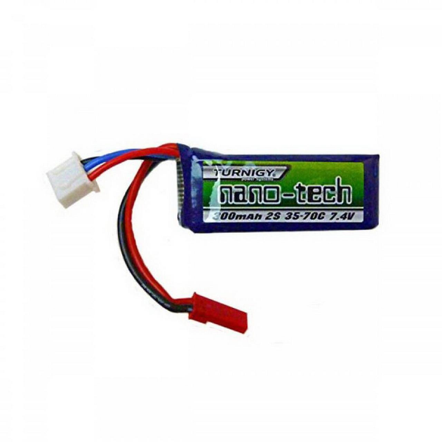 Акумулятор Turnigy NANO-TECH 300mah 2S 35~70C Lipo Pack - изображение 1