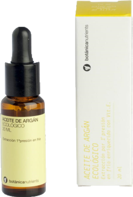 Olejek arganowy do włosów Botánica Nutrients Aceite De Argan Bio 20 ml (8435045201464) - obraz 1