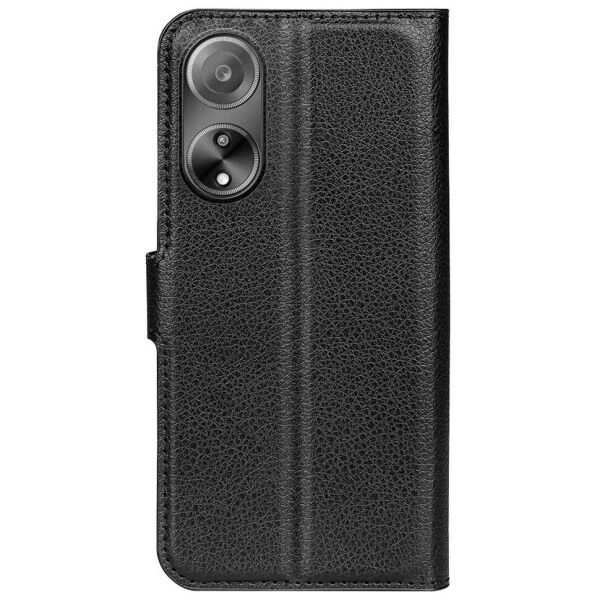 Классический чехол-книжка Deexe Book Type для OPPO A98 - Black - изображение 7