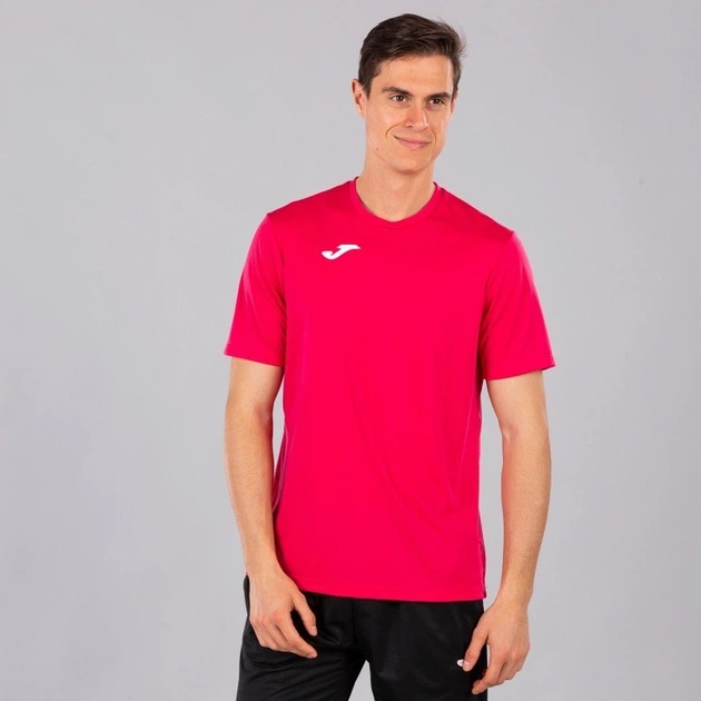 Футболка Joma COMBI малиновий Чол 2XL-3XL 100052.500 2XL-3XL - зображення 2