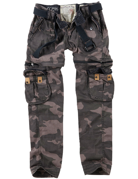 Штани мілітарі Surplus Raw Vintage SURPLUS LADIES TREKKING PREMIUM Black camo 38 (33-3688-42) - изображение 1