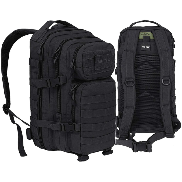 Рюкзак тактичний ASSAULT Sturm Mil-Tec S Black 20 l (14002002) - изображение 2