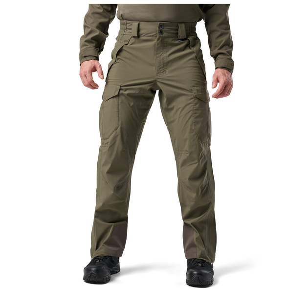 Штани штормові 5.11 Tactical Force Rain Pants RANGER GREEN XL (48363-186) - зображення 1