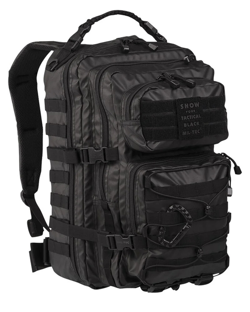 Рюкзак тактичний Sturm Mil-Tec US ASSAULT PACK LG TACTICAL Black 36 l (14002288) - зображення 1