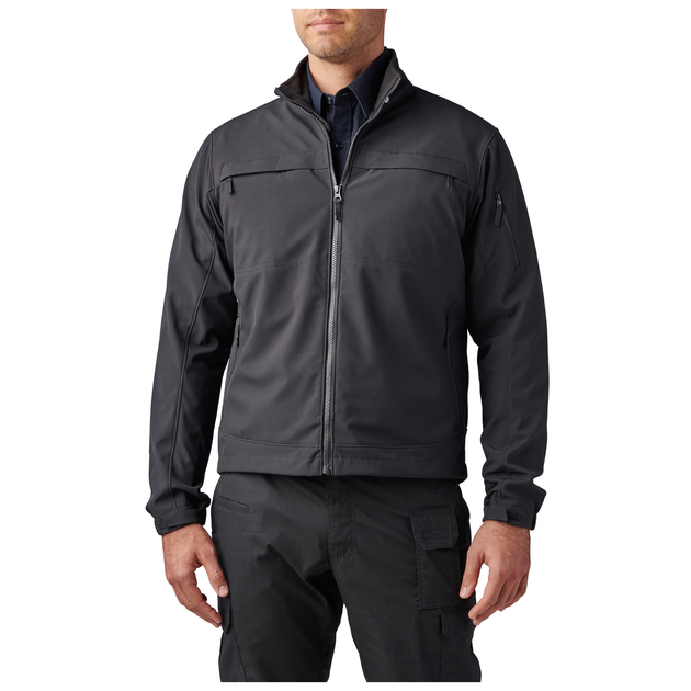 Куртка демісезонна 5.11 Tactical Chameleon Softshell Jacket 2.0 Black L (48373-019) - изображение 2