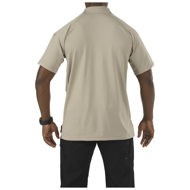 Футболка поло тактична з коротким рукавом 5.11 Tactical Performance Polo - Short Sleeve Synthetic Knit Silver Tan XS (71049-160) - изображение 2