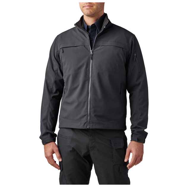 Куртка демісезонна 5.11 Tactical Chameleon Softshell Jacket 2.0 Black 4XL (48373-019) - изображение 2