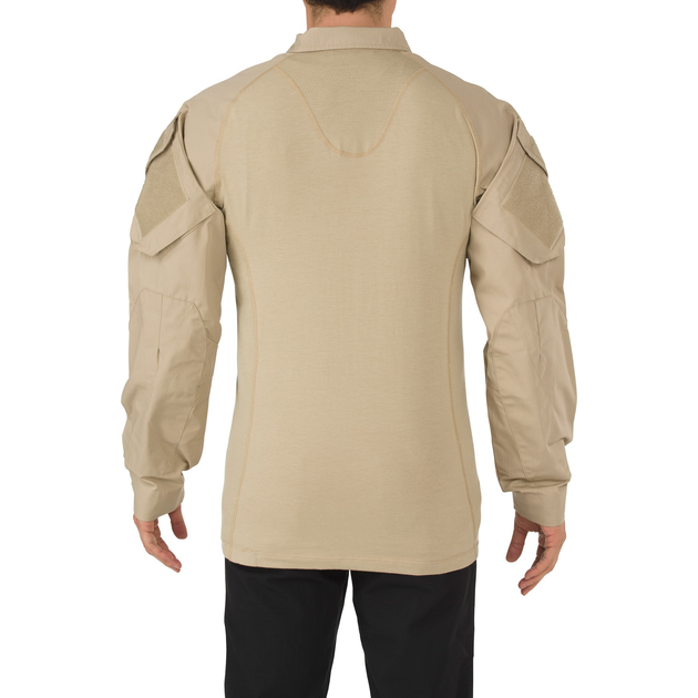 Сорочка тактична під бронежилет 5.11 Tactical Rapid Assault Shirt TDU Khaki S (72194-162) - изображение 2