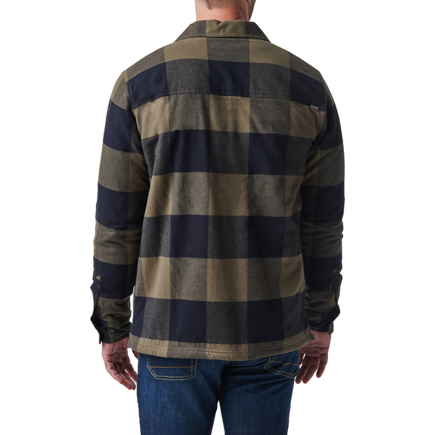 Куртка тактична демісезонна 5.11 Tactical Seth Shirt Jacket Ranger Green Plaid XL (78042-811) - изображение 2