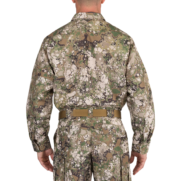 Рубашка тактическая 5.11 Tactical GEO7 Fast-Tac TDU Long Sleeve Shirt Terrain XL (72465G7-865) - изображение 2