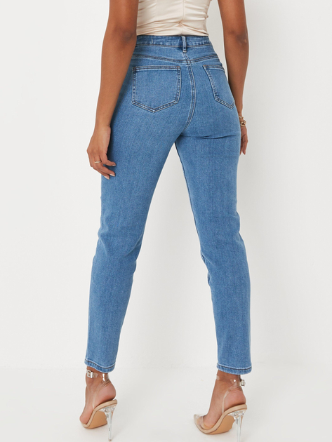 Джинсы Slim Fit женские Missguided G1806520 40S Синие (DN5059380344827 ...