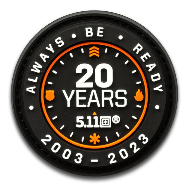 Нашивка 5.11 Tactical 20th Anniversary Patch EMEA Multi (92568-999) - изображение 1