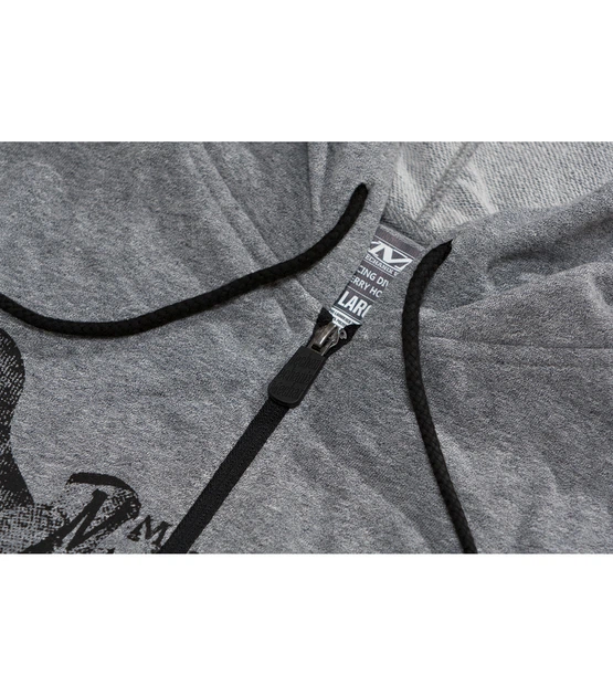 Реглан з капюшоном Mechanix Racing Division Hoodie M Grey - Фото 4 Реглан з капюшоном Mechanix Racing Division Hoodie M Grey - зображення 4