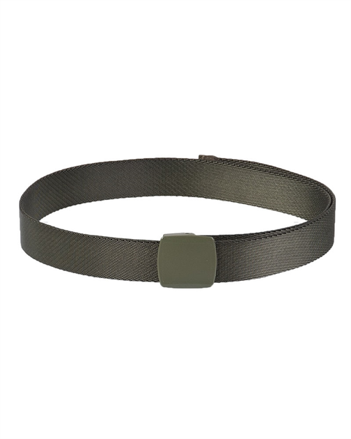 Еластичний брючний ремінь 38mm Elastic Quick Release Belt OD Sturm Mil-Tec Olive Drab 130 см (13121501) - изображение 1