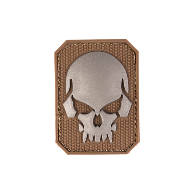 Нашивка на липучці Sturm Mil-Tec Skull Patch PVC 3D (Small) Dark Coyote (16832019) - изображение 1