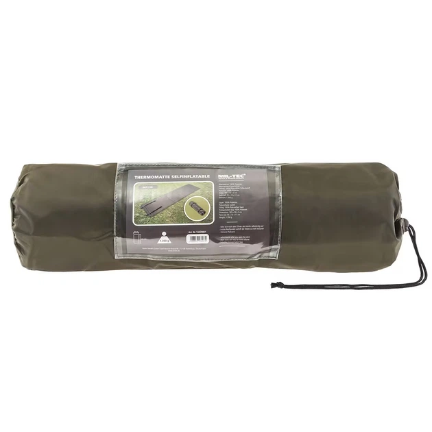 Каремат надувний Sturm Mil-Tec Self Inflatable Matress Olive (14420001) - изображение 5