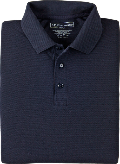 Футболка Поло тактична з коротким рукавом 5.11 Tactical UTILITY SHORT SLEEVE POLO Dark Navy XL (41180-724) - изображение 2