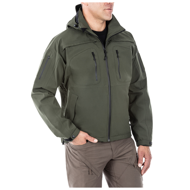 Куртка тактична для штормової погоди 5.11 Tactical Sabre 2.0 Jacket Moss XL (48112-191) - зображення 2