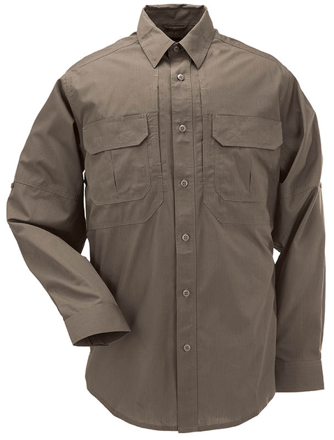 Рубашка тактическая 5.11 Tactical Taclite Pro Long Sleeve Shirt Tundra L (72175-192) - изображение 1