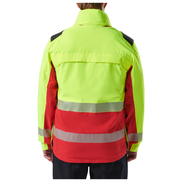 Куртка штормова 5.11 Tactical Responder HI-VIS Parka 2.0 Range Red L (48379-477) - зображення 2