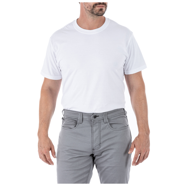 Футболка з коротким рукавом (3 шт. в комплекті) 5.11 Tactical Utili-T Crew - Three Pack White XL (40016-010) - зображення 1