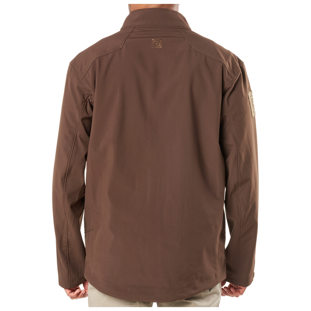 Куртка тактическая для штормовой погоды 5.11 Tactical SIERRA SOFTSHELL Burnt L (78005-117) - изображение 2