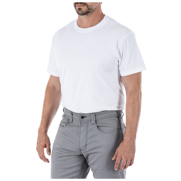 Футболка з коротким рукавом (3 шт. в комплекті) 5.11 Tactical Utili-T Crew - Three Pack White S (40016-010) - изображение 2