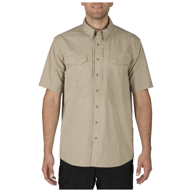 Сорочка тактична з коротким рукавом 5.11 Tactical Stryke Shirt - Short Sleeve Khaki XL (71354-055) - зображення 1
