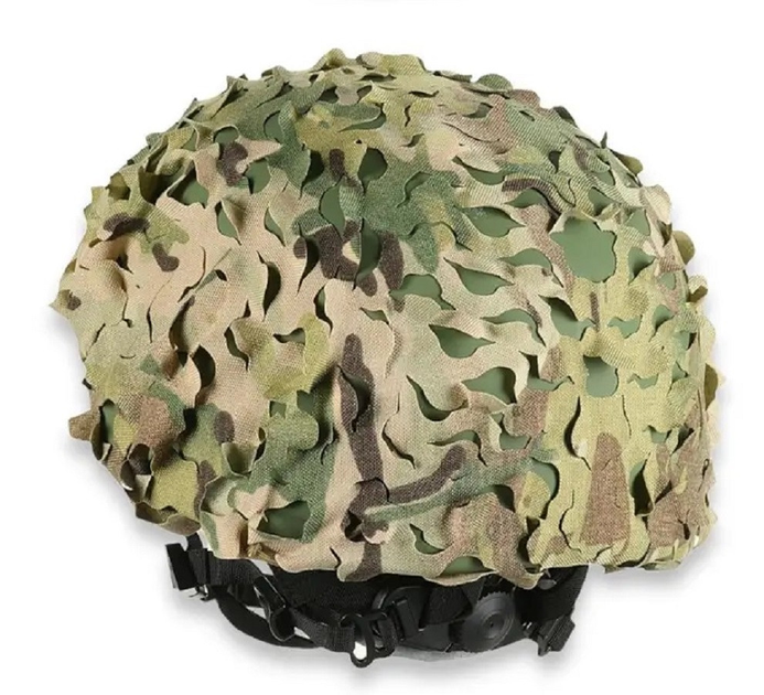 Кавер чехол Маскировка на шлем (каску) 64W18ТТ универсальный Мультикам - изображение 2
