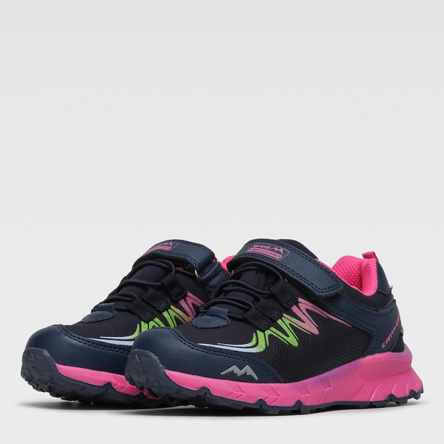 Дитячі кросівки для дівчинки Sprandi Earth Gear CP86-22753(IV)DZ 33 Сині з рожевим (5904862539799) - зображення 1