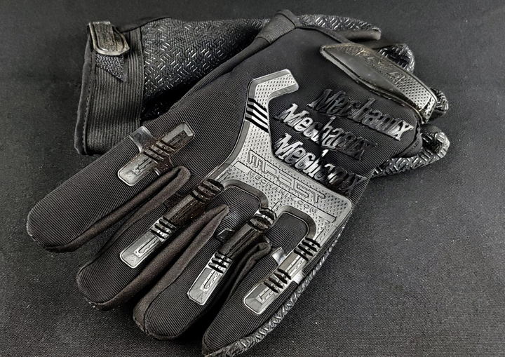 Перчатки полнопалые тактические YS-J-053 рамер Л (обхват 23,5-24,5 см) Черный - изображение 1
