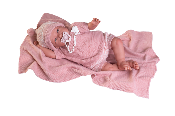 Пупс Mi primer Reborn Daniela con toquilla 52 см ANTONIO JUAN (81055) - изображение 2