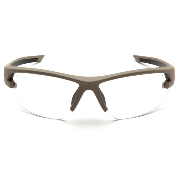 Защитные очки Venture Gear Tactical Semtex 2.0 Tan (clear) Anti-Fog, прозрачные в песочной оправе - изображение 1