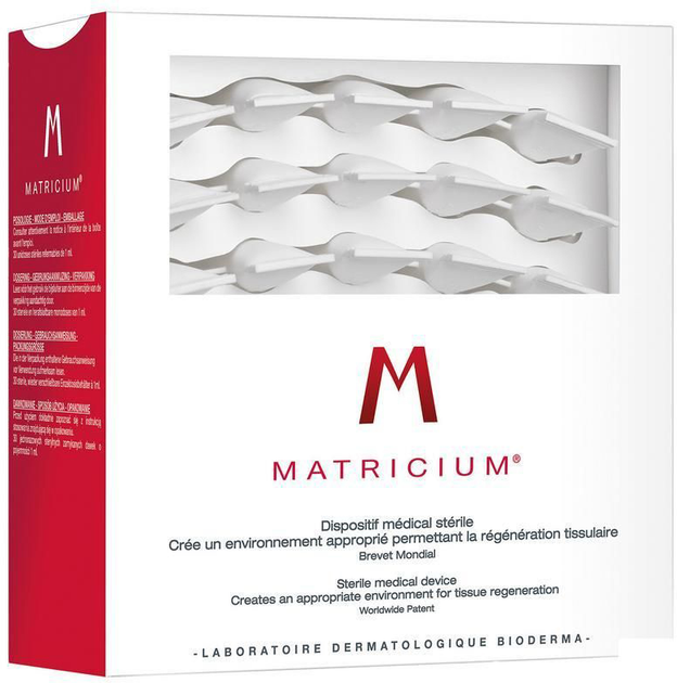 Сироватка для волосся Bioderma Matricium Skin Regeneration Treatment Single Dose 30x1 мл (3401044783077) - зображення 1