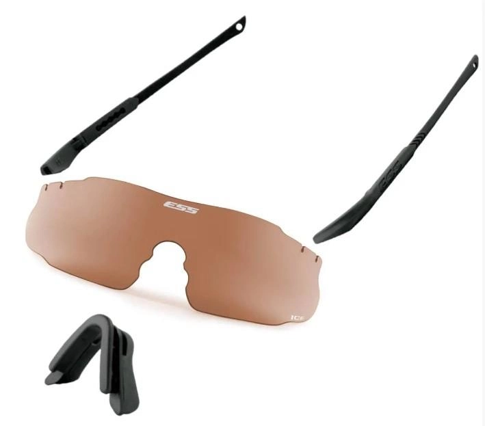 Балстичні окуляри ESS ICE Hi-Def Copper Lens One Kit - зображення 1