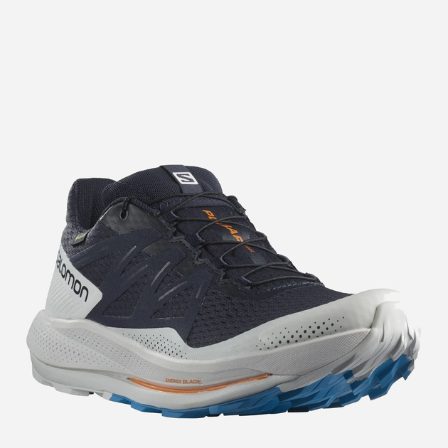 Buty do biegania po górach męskie Salomon Pulsar Trail GTX 417499 44 (10US) 28 cm Szary/Ciemnogranatowy (195751099790) - obraz 2