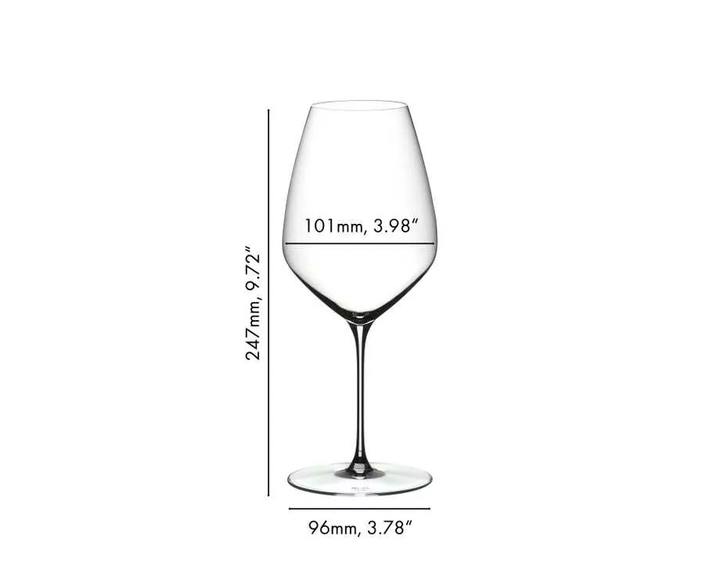 Набор бокалов для красного вина Syrah / Shiraz Riedel Veloce 2 шт, 720 мл прозрачный (6330/41) - изображение 2