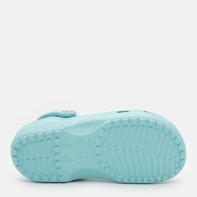 Chodaki damskie Crocs Classic CR10001-PUWA 39-40 (M7/W9) 25 cm Błękitne (191448903029) - obraz 6