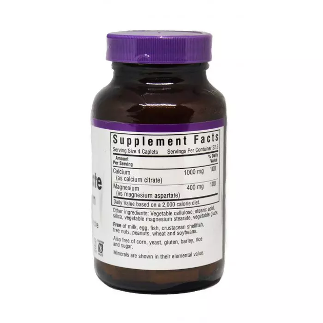 Bluebonnet Nutrition, Цитрат кальцію + магній, 90 капсул (BLB-00716) - зображення 2