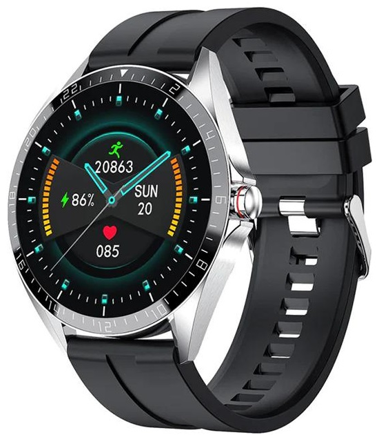 Смарт-часы Kumi GW16T Silver (GW16TS) – фото, отзывы, характеристики в ...