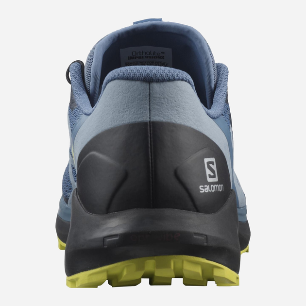 Чоловічі кросівки для бігу Salomon Sense Ride 4 412104 42.5 (9US) 27 см Copen Blue / Black / Eveni (193128526436) - зображення 4