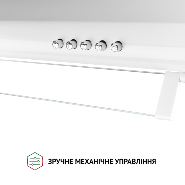Вытяжка плоская Perfelli PL 6144 W LED - изображение 5
