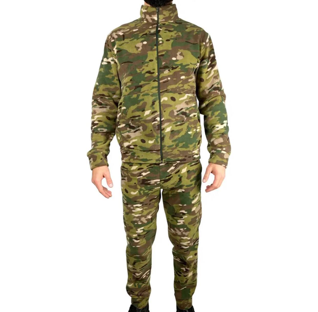 Тактический флисовый костюм Размер 48/50 Мультикам - изображение 2
