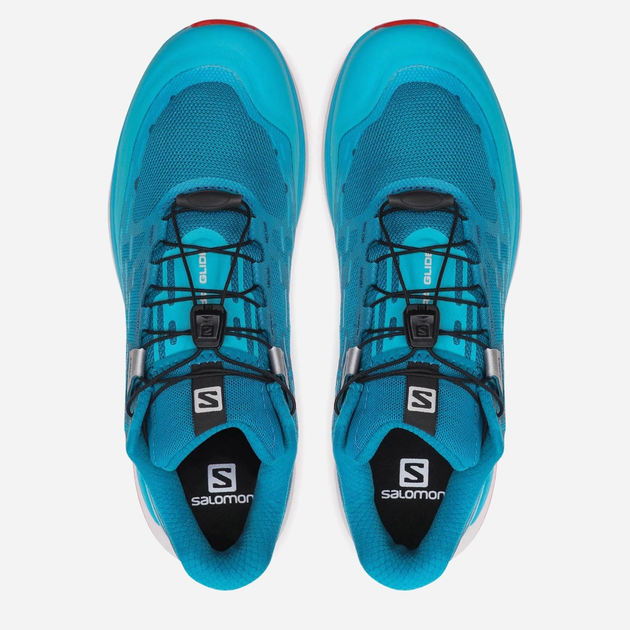 Buty do biegania męskie Salomon Ultra Glide 415791 45.5 (11US) 29 cm Niebieskie (193128758967) - obraz 5