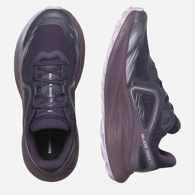 Buty do biegania damskie Salomon Glide Max Tr 471209 38.5 (7US) 24 cm Ciemnofioletowe (195751256315) - obraz 5