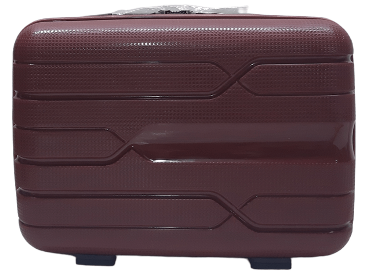 Б'юті-кейс Milano bag 0306/14 колір бордовий розмір маленький S - Фото 1 Б'юті-кейс Milano bag 0306/14 колір бордовий розмір маленький S - зображення 1