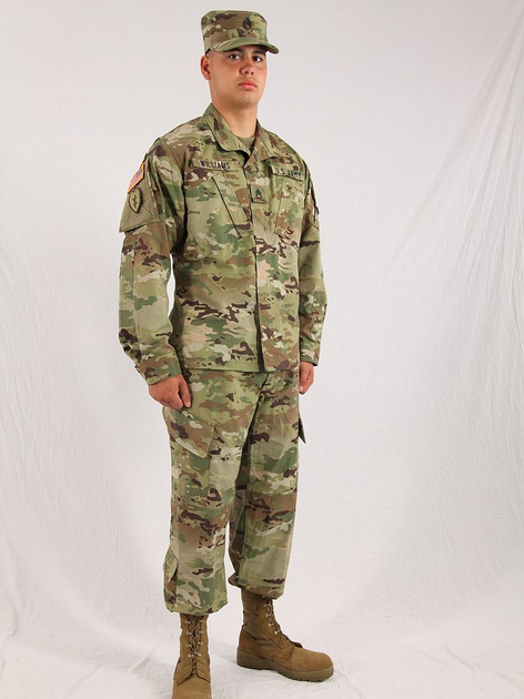 Комплект куртка+брюки вогнестійка армійська бойова форма US Army FR Мультикам L/S - зображення 1