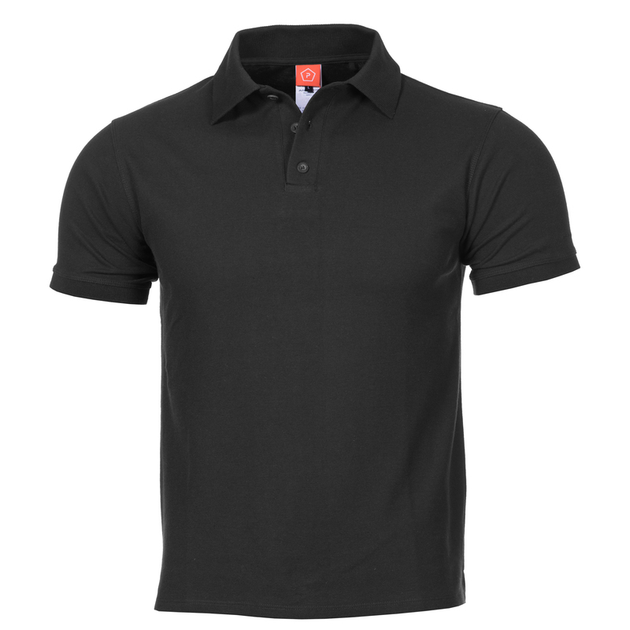 Тактичне поло Pentagon ANIKETOS POLO K09011 XX-Large, Чорний - зображення 1