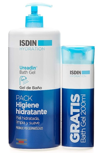 Żel do kąpieli Isdin Ureadin Bath Gel 1000 ml + 200 ml (8429420136427) - obraz 1