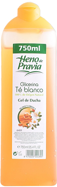 Żel pod prysznic Heno De Pravia Glicerina White Te Showergel 650 ml (8410225544395) - obraz 1